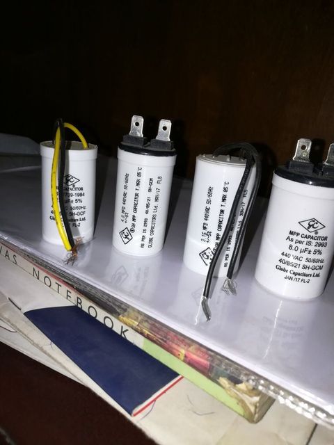 3 GC Capacitors Fan and AC Terminals 3 Brand GC/Globe Voltage Rating 50 MFD Tolerance LESS THAN 5% Mounting Type ALL - Image 2