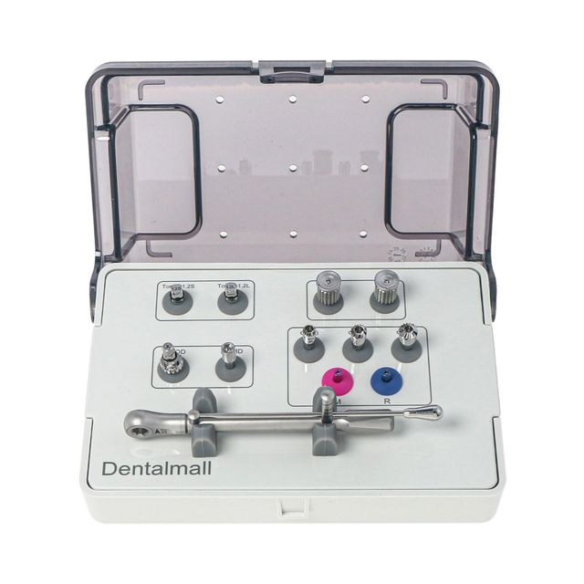 SMART Hiossen Implant Kit with Bone Profilers Torque Drivers Hex 1.2 OSSTEM Compatible - Image 3