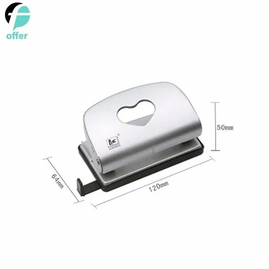 Desktop Assisted 2 Hole Metal Punch Machine Origin China Model NO. I1145 Hole Number Two Specification 2" Production Capacity - Image 2
