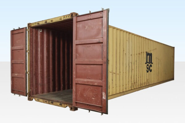 High-cube containers / 40Ft X 8Ft Used Shipping Container High Cube - Image 4