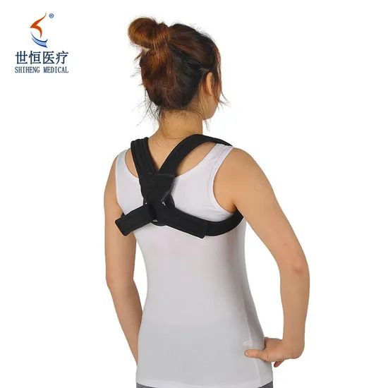 Adjustable Posture Corrector Back Support Shoulder Lumbar Brace Support Corset Back Belt - Image 1