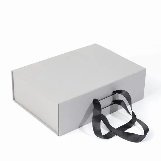 Custom Foam Black Cardboard Book Magnet Key Luxury Packaging Paper Box - Image 2