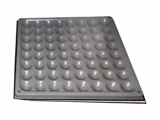 Step Riser Floor Tile, For Floorings, 10 mm Color Grey Finish Matte Shape Square Material PVC Waterproof Yes Thickness 10 - Image 3