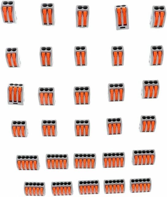 Electrical Connectors . PCT 213 Amp 30A Brand AR Color Good Current 230V Type PCB Mount Wire Gauge 2.5 Mm Current Rating - Image 2