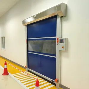 Premium PVC Automatic Heat Insulation Doors for Insect Control - Image 3