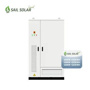 Complete Solar System 100kw Power Conversion System with 261kwh Solar Storage Battery Liquid Colling in Outdoor Cabinet - Image 2