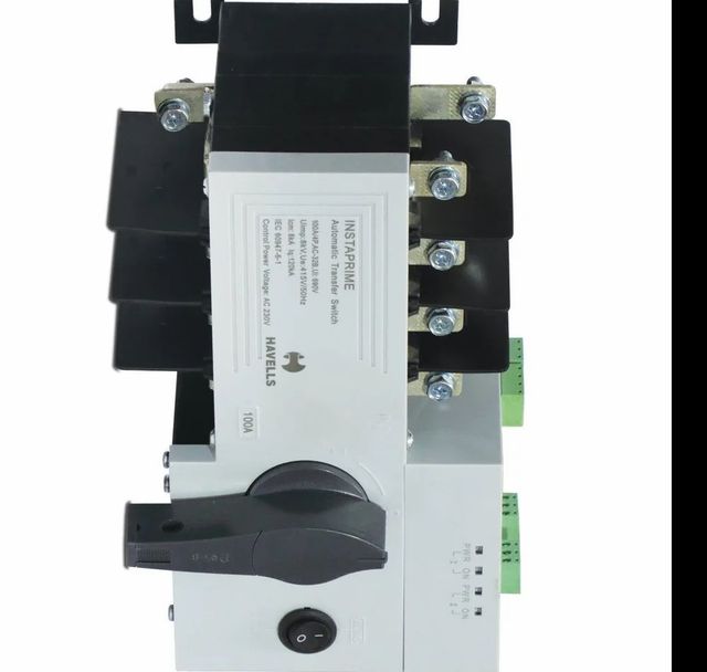 4 Pole Havells Automatic Transfer Switch, Three Phase Brand Havells Phase Three Phase Rated Current(A) 63 A Number of Poles 4 - Image 2