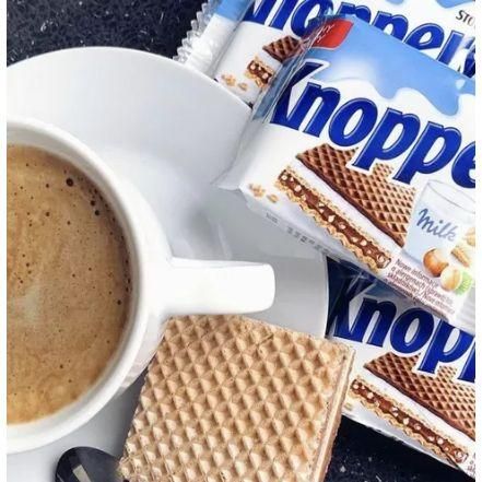 Knoppers Premium Quality Cream Filled Wafer Snack with Crispy Layers and Rich Hazelnut Flavor Available - Image 2