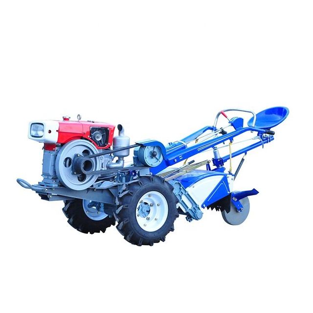 Chinese Factory 12hp 15hp 16hp 18hp 20hp 22hp Two Wheel Mini Walk Behind Tractor Power Tiller Walking Tractor With Diesel Engine - Image 3
