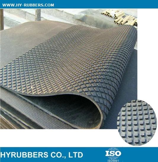 Small Squared Cow Mat, Horse Stable Mat Origin China Medium Rubber HS Code 40169100 Trademark HYRUBBERS Raw Materials - Image 1