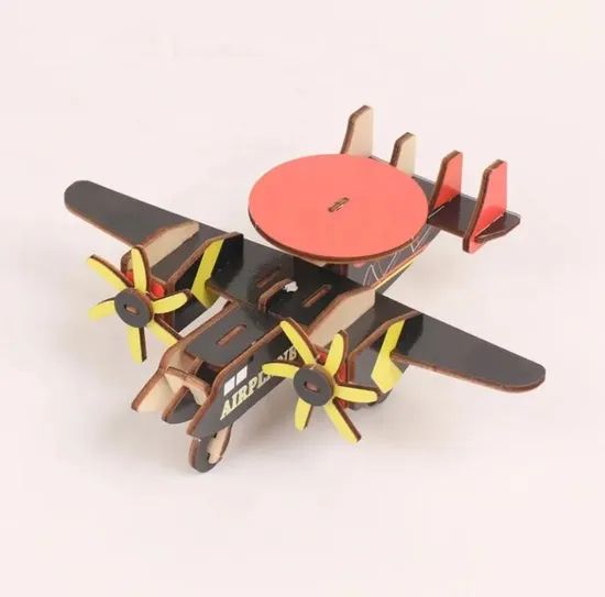 Wooden 3D Puzzle Small Toy DIY Science Experiments Toy - Image 2