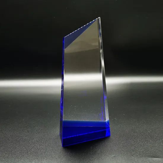 Orange Crystal Corner Trophy Awards Type Trophy Trademark OTE Origin Yangzhou HS Code 70189000 Technique Polished Transparency Transparent - Image 6