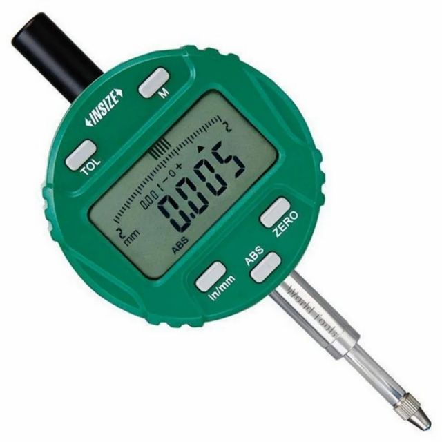 Insize Digital Dial Indicators, Stainless Steel Shape Round Brand Name Insize Power Source Battery Display Type Digital Technology Type - Image 3