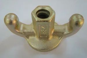 Drop Forged Formwork Wing Nut Anchor Nut for Tie Rod Trademark QS Warranty 1 Year Technics Forged Certification ISO Type Wing Nut, Stand - Image 1