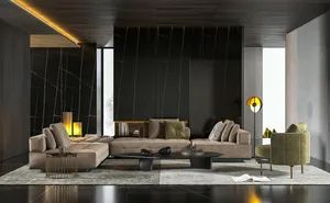 800*2600mm Popular Premium Dark Sintered Slab for Wall Background and Floor - Image 5