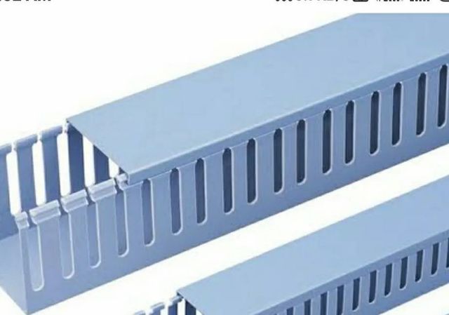 Rectangular Pvc Channels, For Industrial, 25x25 mm Color blue Size 25x25 mm Shape Rectangular I Deal In New Only Usage/Application - Image 1