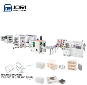 High Speed V Folding Tissue Paper Machine Production Origin China Condition New Trademark JORI Model NO. JR-7L Control Automatic - Image 1