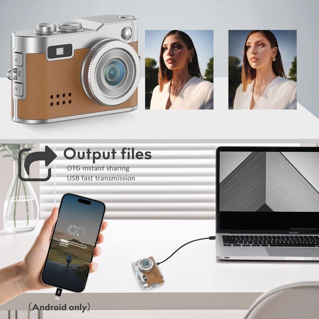 Mini Digital Camera Weight 18g Photo Filters 5 Type mini camera Digital Zoom None Weight (kg) 0.018 Battery Life 75mins Charging Port Usb-c - Image 4