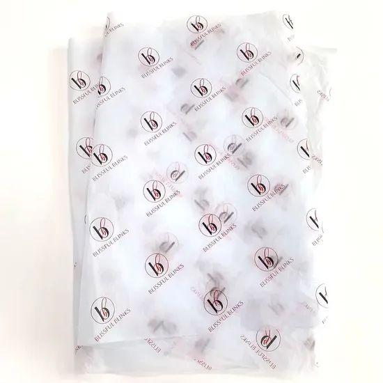 Custom Logo Tissue Paper for Clothing Packaging Shoe Box Wrap, Gift Bag Filler Paper - Image 5