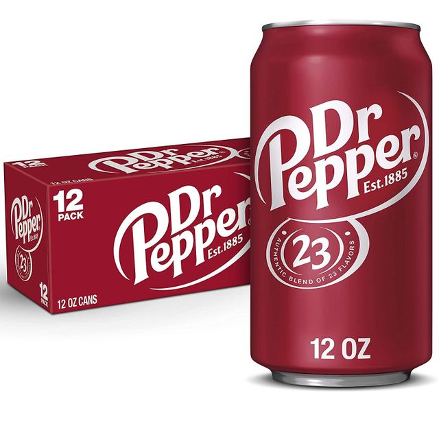 Dr Pepper 355ml Can & Dr Pepper Zero Soft Drink. - Image 3