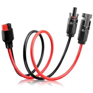 10AWG Solar Connector and Anderson Connector Solar Extension Charging Cable - Image 1