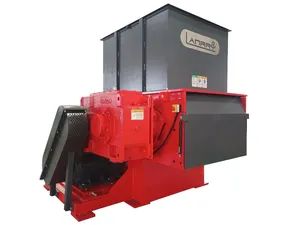 Single Shaft Shredder Plastic Pipes/Lumps Recycling Machine - Image 4