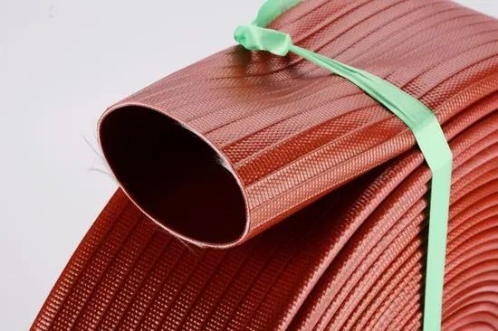 Durable High Pressure 1.5/2/2.5/3/4inch PVC/TPU/Rubber Resistant Flexible Water Layflat Canvas Lining Fire Hydrant Cabinet Fighting Hose - Image 3