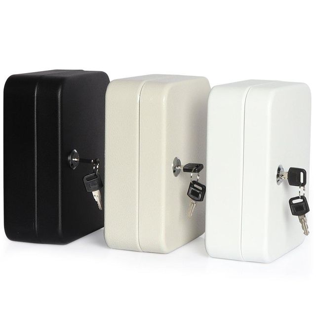 20/24/48/93 Key Steel Key Storage Box with Combination Lock SHUAIMA Metal Key Cabinet Wall Mounted Secure Organizer for Office Hotel School Public Use Factory Direct - Image 4