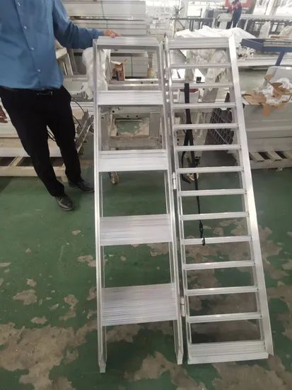 Aluminium Car Ramp Origin China Length 1-1.5m Thickness 2.0 HS Code 87169000 Certification ISO Specification P65 Material Aluminum - Image 5