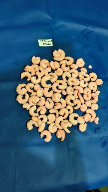 SHRIMPS PUD 80/120 NET COUNT IQF BLANCHED 35% GLAZED Type FROZEN Grade 80/120 Packaging 1KGX10 Shelf Life 2 years Variety Sea Caught - Image 1