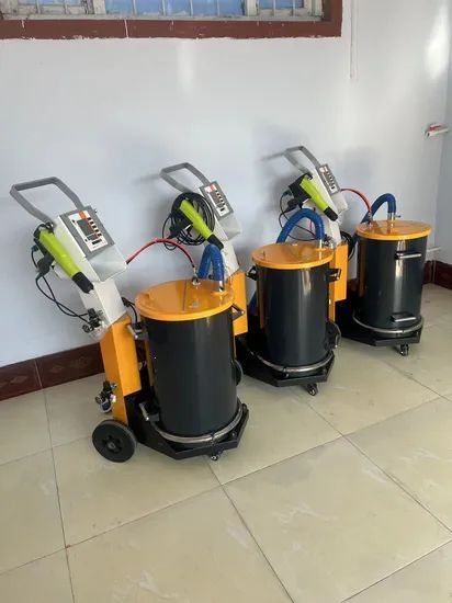 Car Auto Part Metal Electrostatic Powder Coating Painting Spraying Equipment with Spray Guns - Image 2