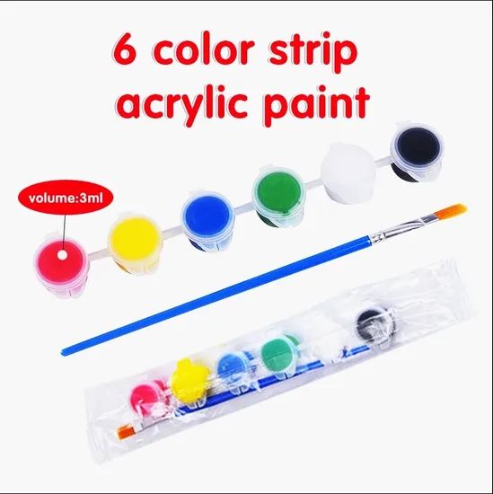 JDYA Canvas Acrylic Paints 3ml Bottles MOQ100 15D Solubility Name Any Origin China Trademark JDYA Specification 3ml HS Code 3213100000 - Image 3