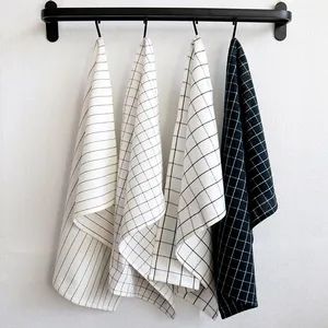 Fast Drying Strong Absorption Cotton Tea Towels Kitchen Dish Washing Cloth - Image 3