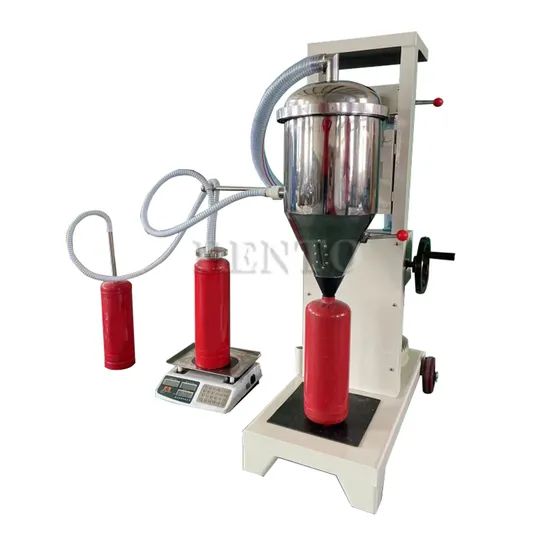 Dry Powder Fire Extinguisher Filling Machine / Fire Extinguishing Equipment - Image 2
