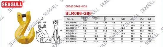 Premium Safety Rigging Hardware for Secure Lifting Solutions for Industry Color Yellow Origin China Brand Seagull Condition - Image 4