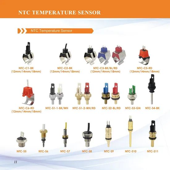 High Quality Ntc Temperature Sensor Probe Boiler Parts Brand Bingo Origin China Model Ntc-S9 Resistance 10K Trademark - Image 2