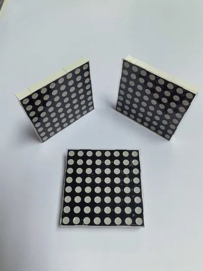 2.3" Yellow LED DOT Matrix Power 5W Life 80000h Origin China Trademark CPM IP Rating IP65 Pixel Pitch 10mm HS Code - Image 1