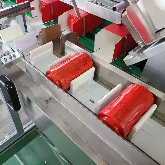 Automatic Tea Can Cartoning Machine with Auto Feeding Sorting Machine - Image 4