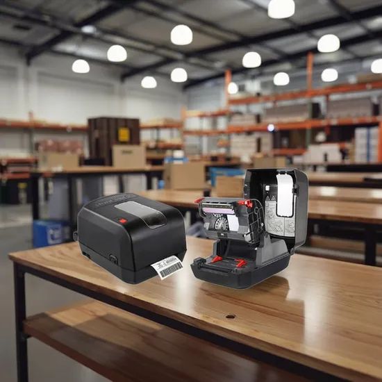 Desktop Thermal Transfer & Direct Thermal Label Barcode Printer - Image 1