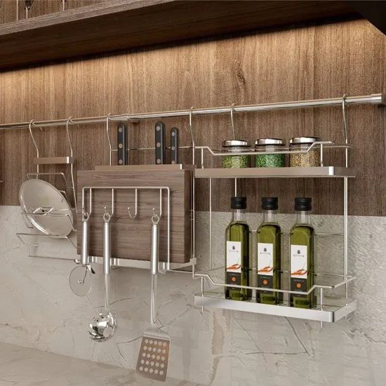 Kitchen Storage Fittings Rack SS304 - Image 1
