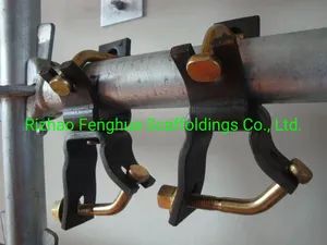Scaffolding Brazil Coupler Trademark RFH Model NO. A037 Origin Shandong, China Transport Package Steel Pallet Specification 48.3x48.3; - Image 3