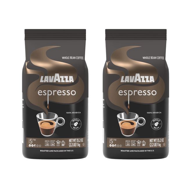 Lavazza Italian Coffee Beans Dark Roast Intense Flavor Perfect For Espresso Lovers Strong Aroma Fresh Ground Coffee Experience Every Cup - Image 4