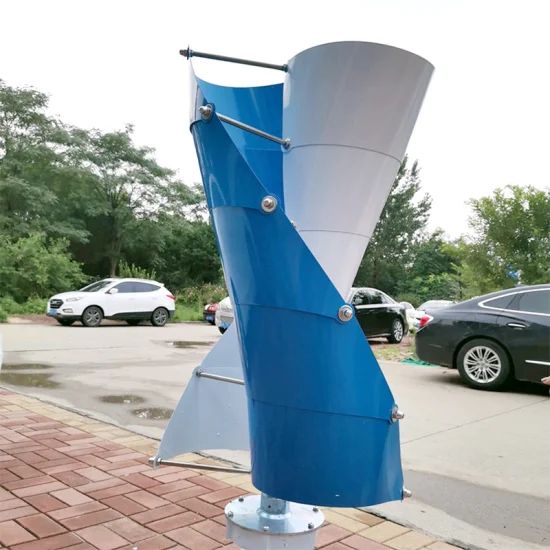 Low Noise 800W 1000W 24V 48V Tulip Spiral Vertical Axis Wind Generator ...