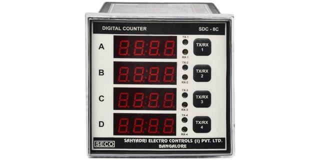 Sahyadri Digital Counters Brand Seco Display Type Digital Power Source Electric Model Name/Number SC130 No Of Channels 4 / 8 - Image 3