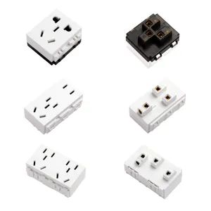 OEM Electrical Outlet Multi Function Wall Power Socket with Protective Door - Image 6