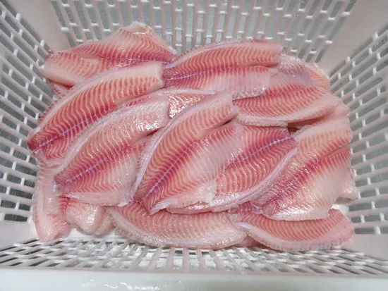 Fresh Frozen Fish Seafood Black Tilapia Fillet Type Fish Origin China ...