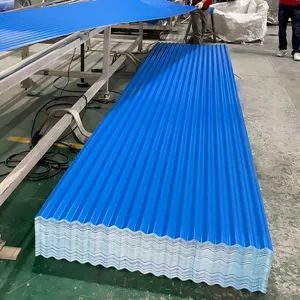 Colored Customized PVC Plastic Synthetic Resin Roof Tile Origin China Shape Arched Color Brick Red Size Customization Total Width 1050mm - Image 4