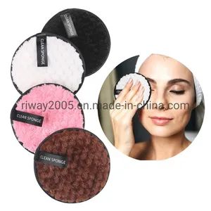 Reusable Round Makeup Remover Pads Origin China Model NO. OEM Material 100% Cotton Specification 15x20 cm Trademark Riway or OEM - Image 4