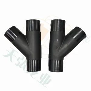 High-Quality Butt Fusion Plastic Tee for HDPE Water Systems Pressure Pn16 Model NO. LY1502 Raw Material PE100 HS Code 3917400000 - Image 5