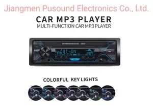 Car Stereo Player Bluetooth 12V Car MP3 Player with USB Origin China Trademark OEM Voltage 12/24V Format WMA MP3 Model NO. - Image 2